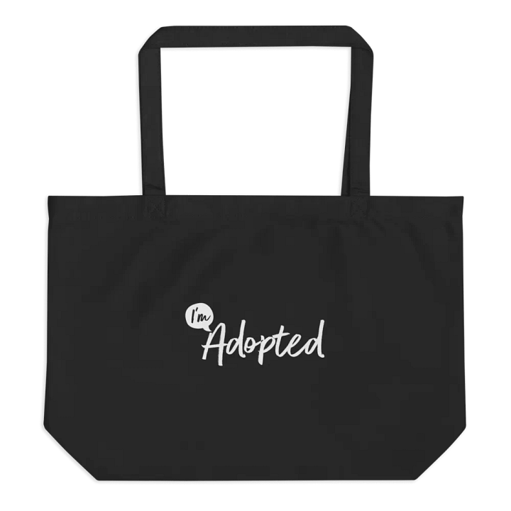 I'm Adopted Organic Cotton Tote product image (1)