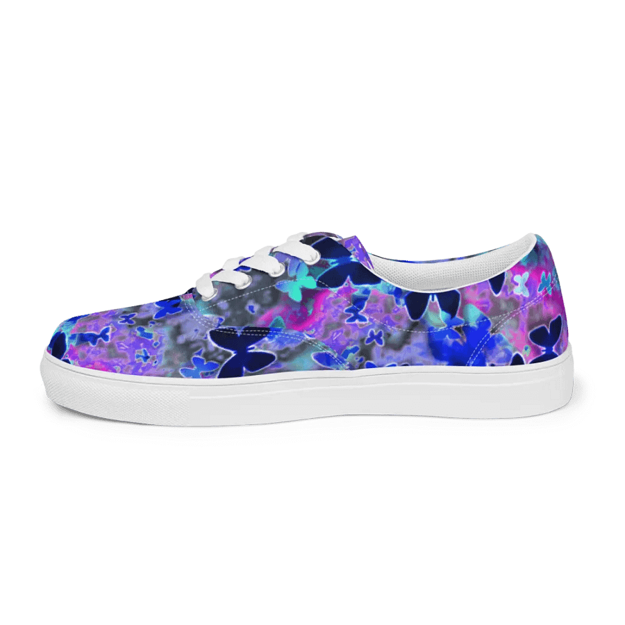 butterfly nebula lace up canvas shoes (womens) product image (12)