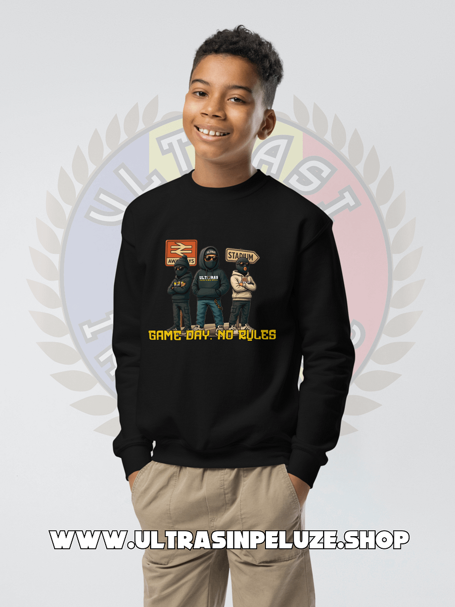 Bluza copii „Game Day No Rules” – Stil ultras pentru micii suporteri product image (1)