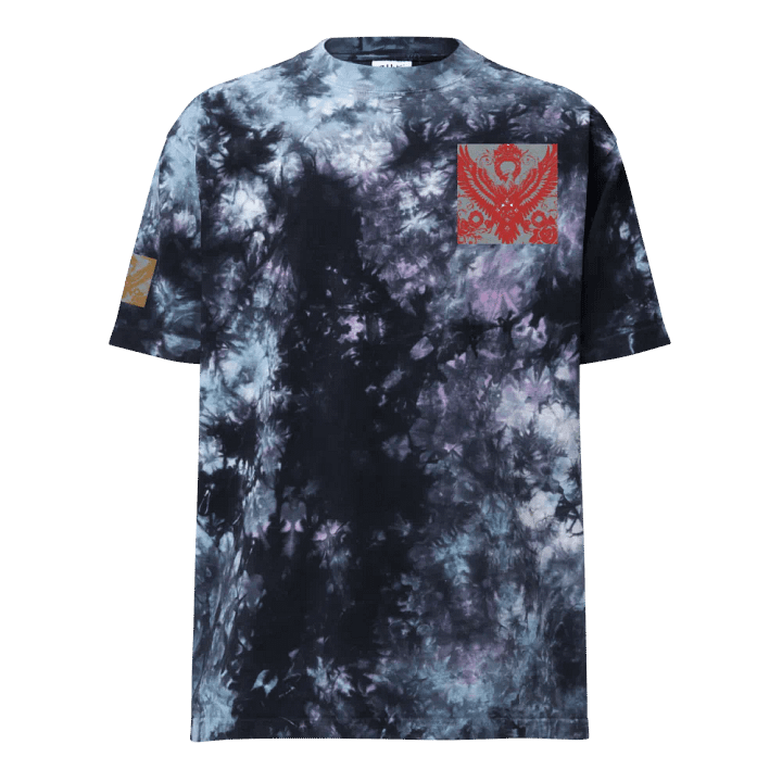 Eagle Vision Tie-Dye Streetwear T-Shirt product image (1)