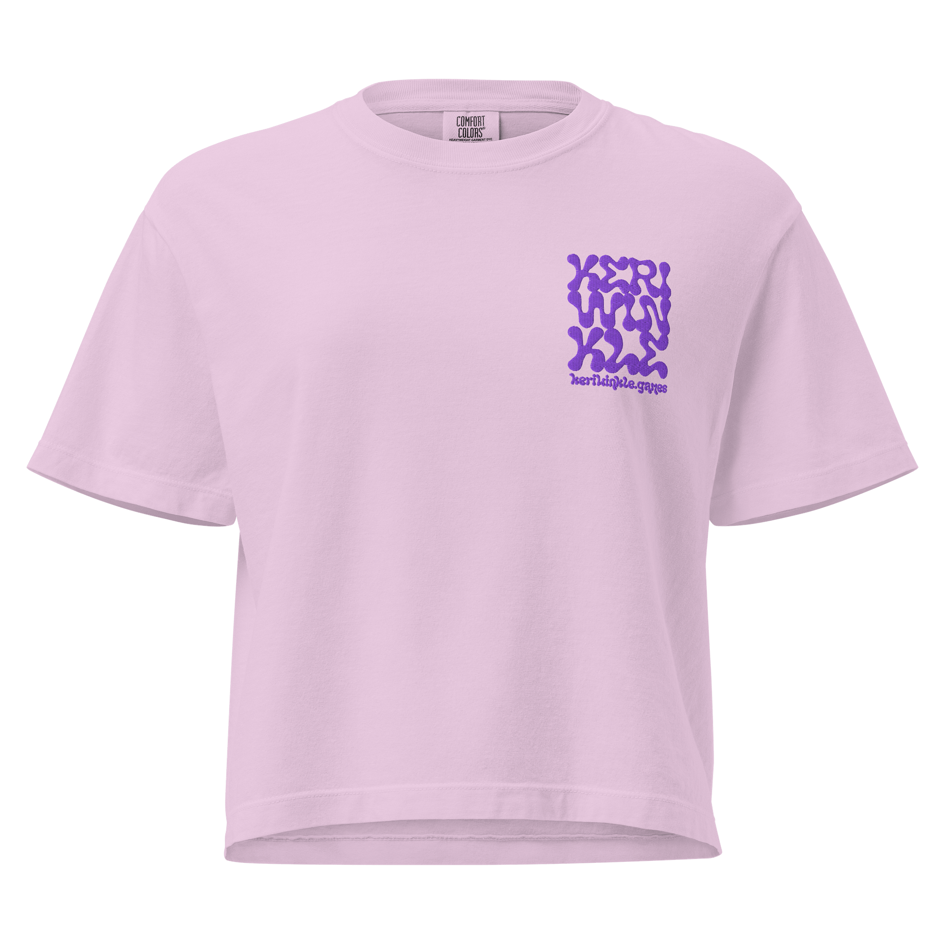 Embroidered Logo Boxy Tee product image (1)