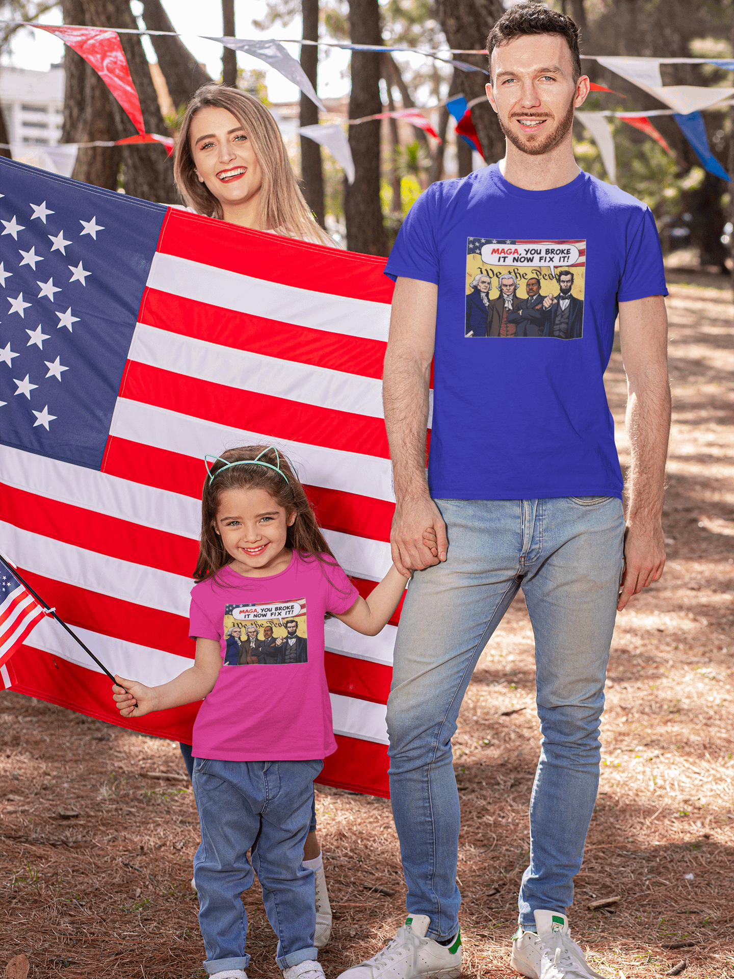 MAGA, You Broke It Now Fix It! - T-Shirt product image (1)