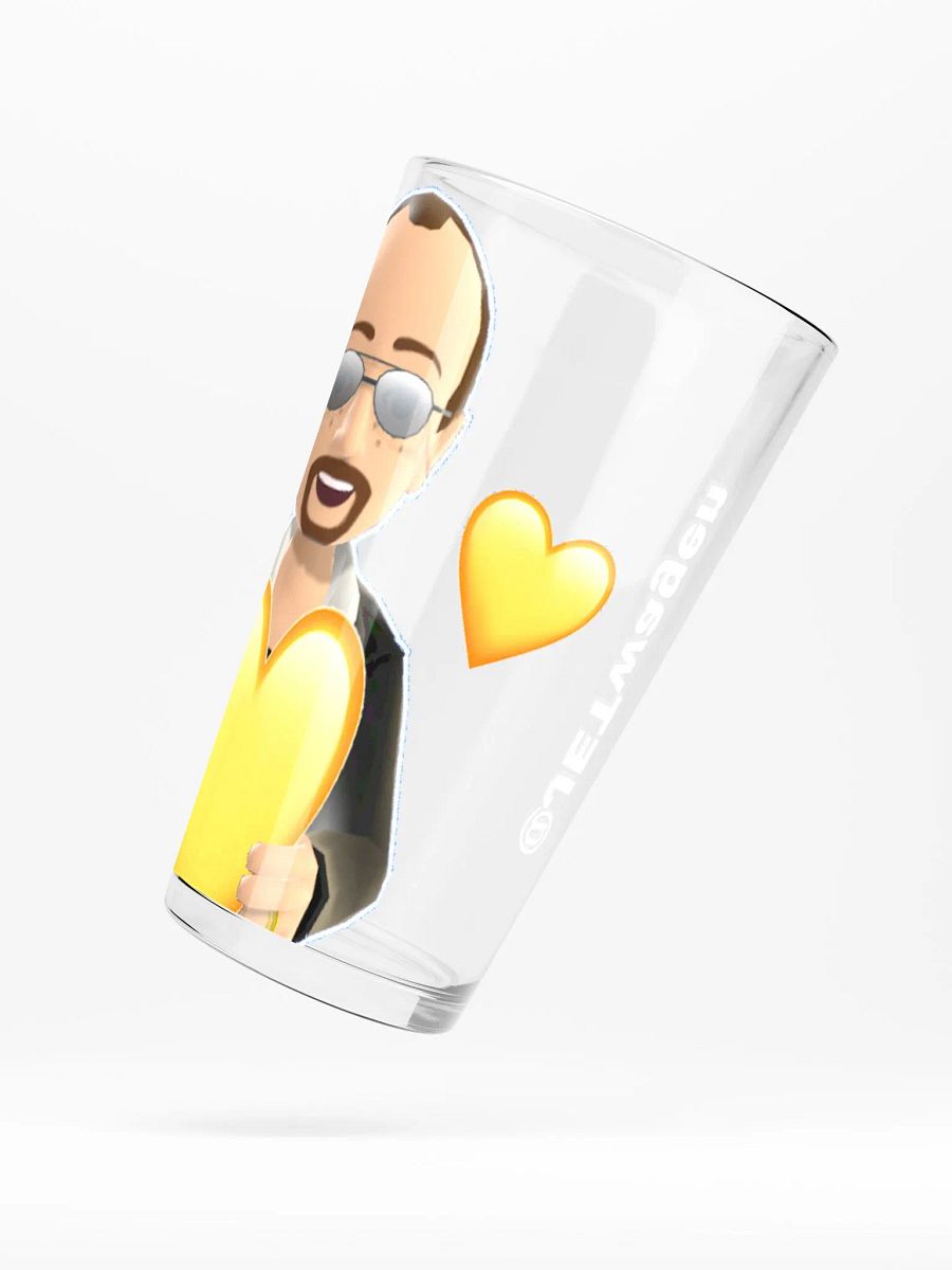 Hearts Emote - Pint Glass product image (5)