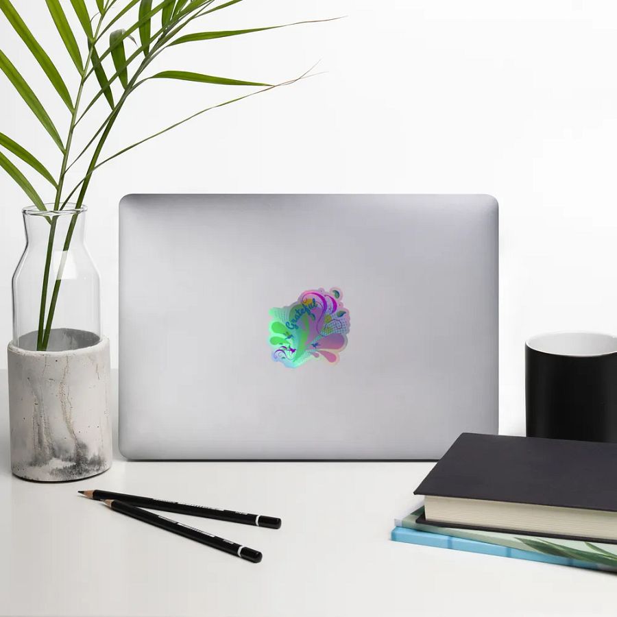 Sticker grateful water droplets design with hummingbirds product image (14)