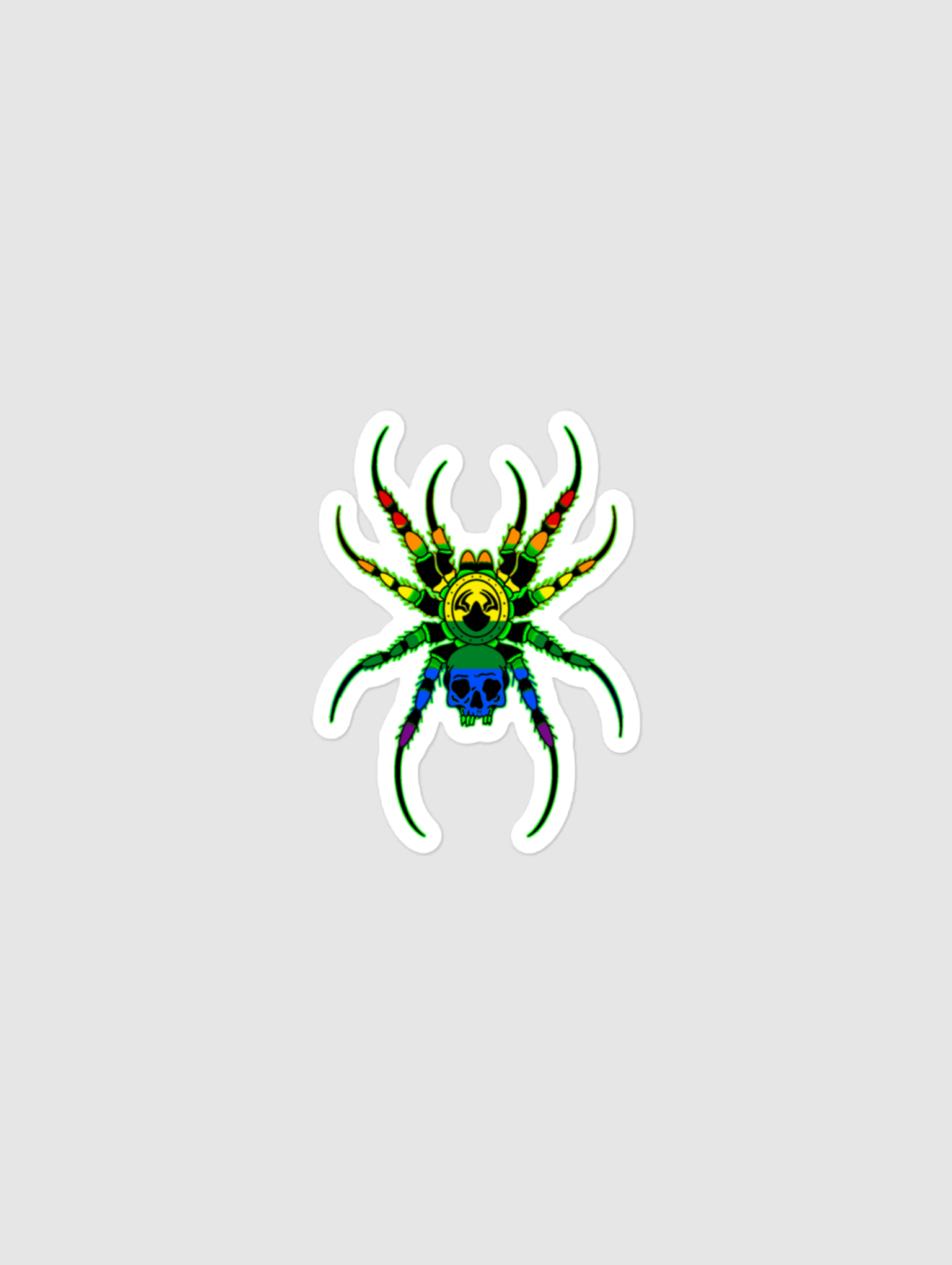 Tarantula Collective Rainbow Spider Sticker product image (1)