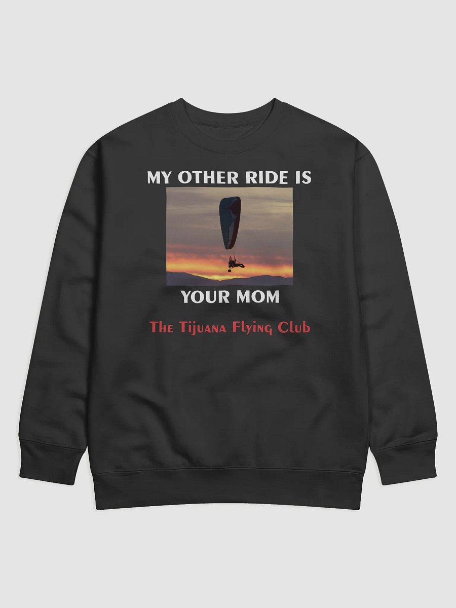 Sunset Soaring Paramotor Trike Premium Sweatshirt product image (1)
