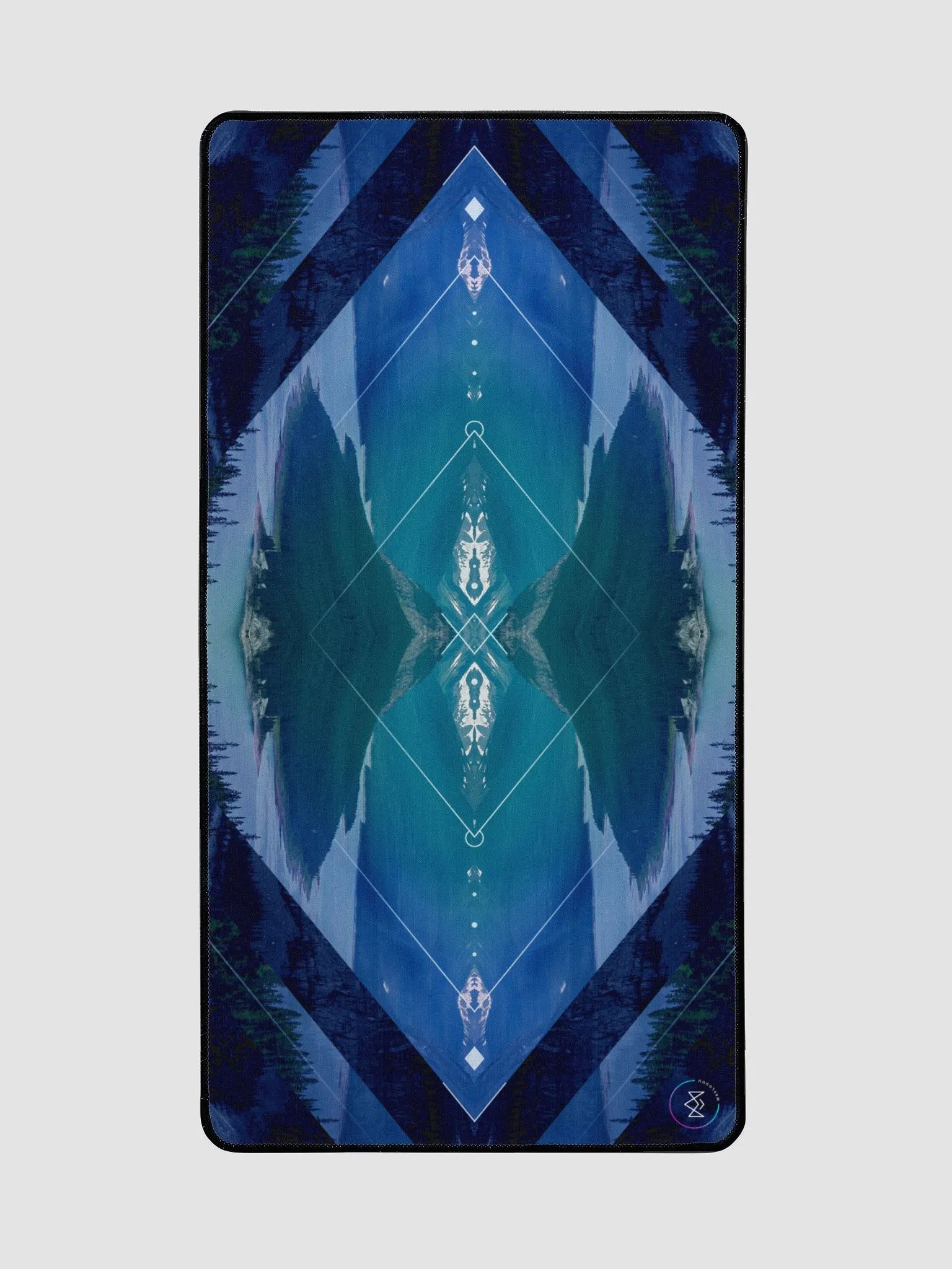 Mountain Lake Desk Mat (Blue Splash) product image (2)