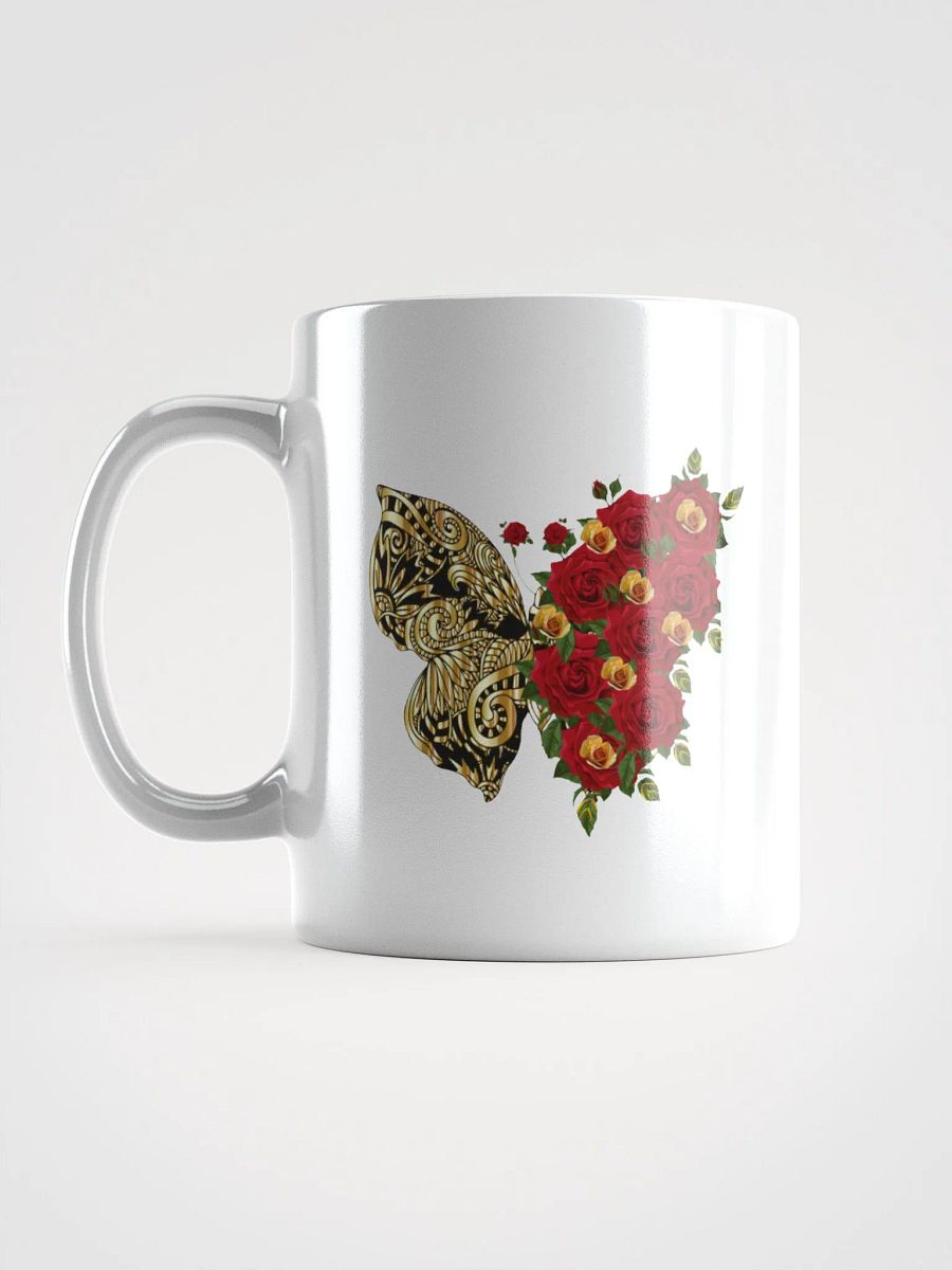 Golden Butterfly and Rose Mug product image (18)