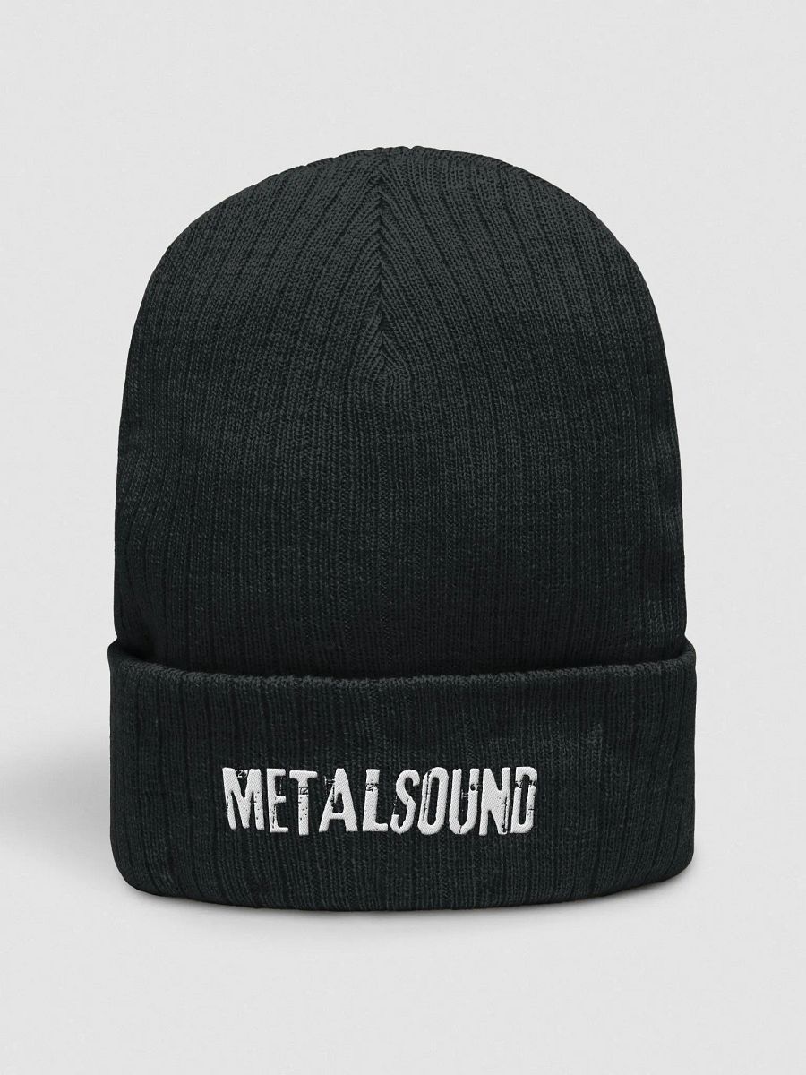 Skyline Silhouette Ribbed Beanie product image (1)