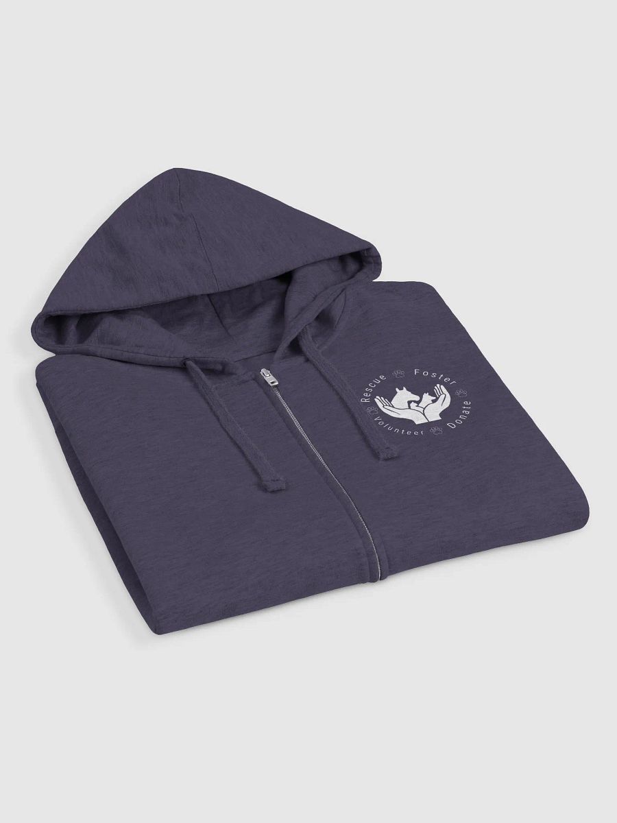 Humane Society of Macomb RFVD Zip-Up Hoodie product image (17)