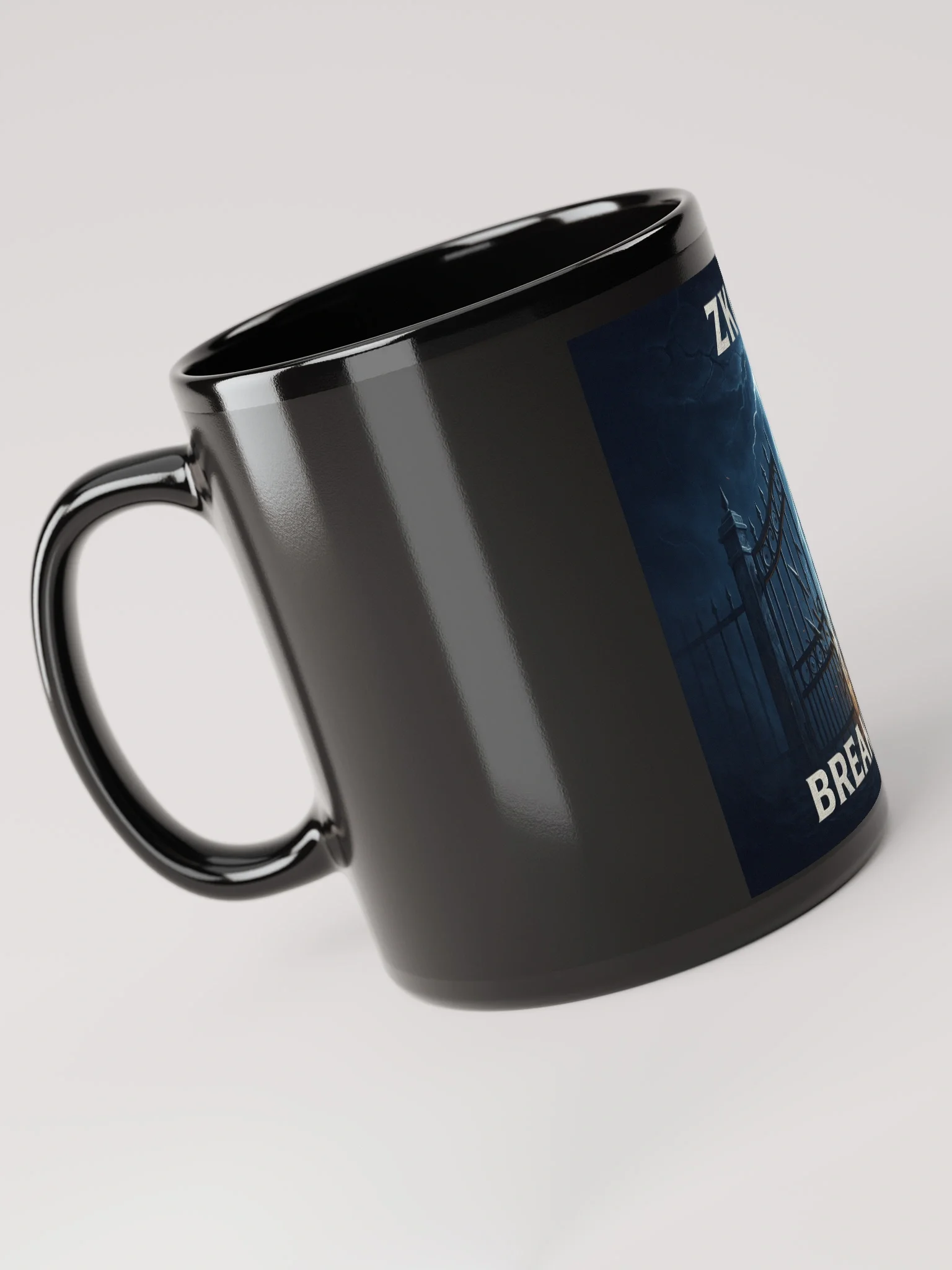Black Break Free Album Cover Mug - Show Your Support - Drinkware product image (3)