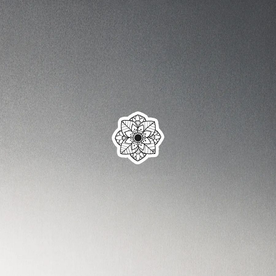 FLOWER1Die-Cut Magnet product image (2)