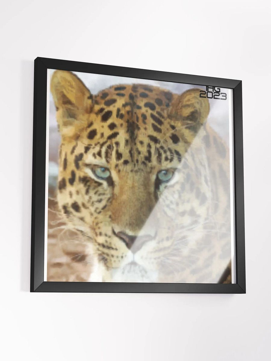Leopard Digital Drawing Framed Print product image (3)