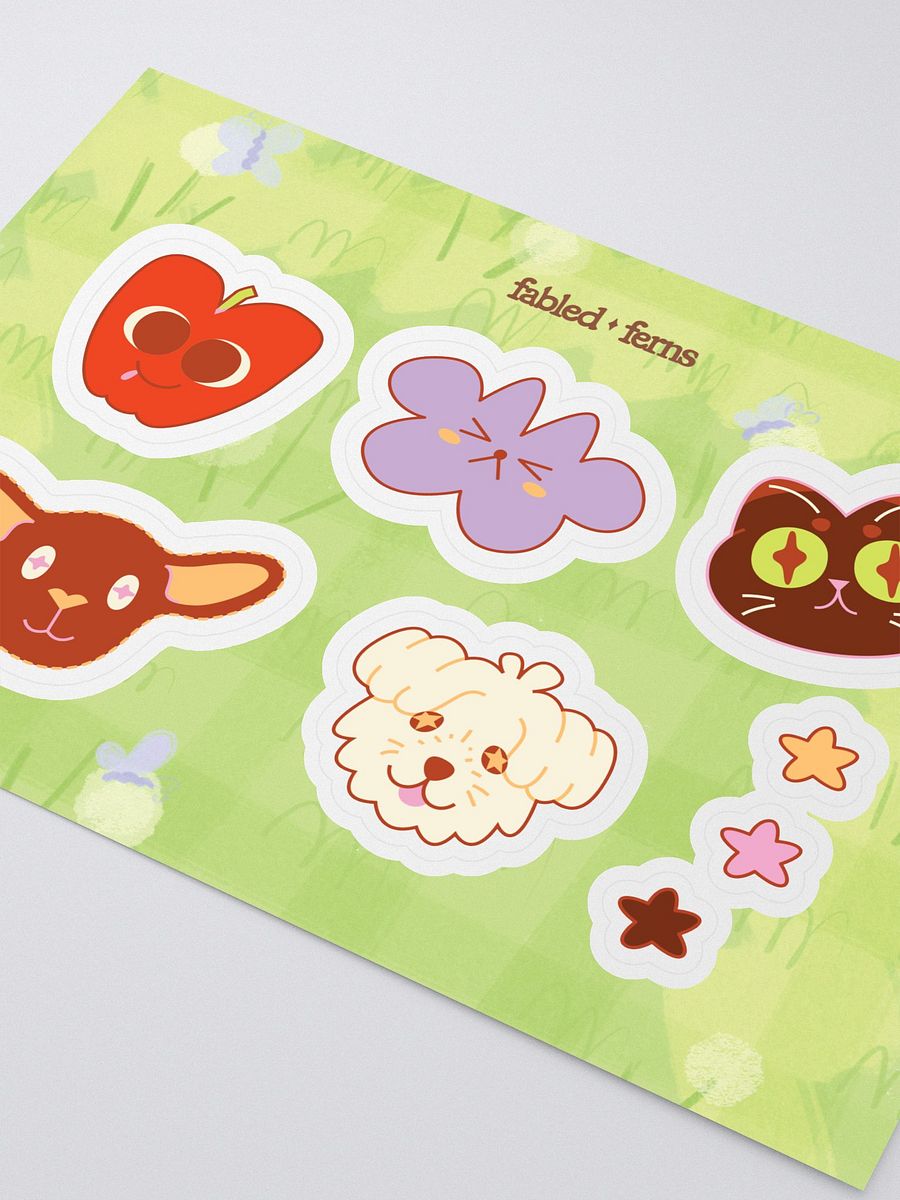 Fabled Friends Sticker Sheet product image (2)