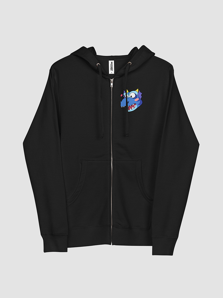 Love Blue Dragon Fleece Zip Up Hoodie product image (2)