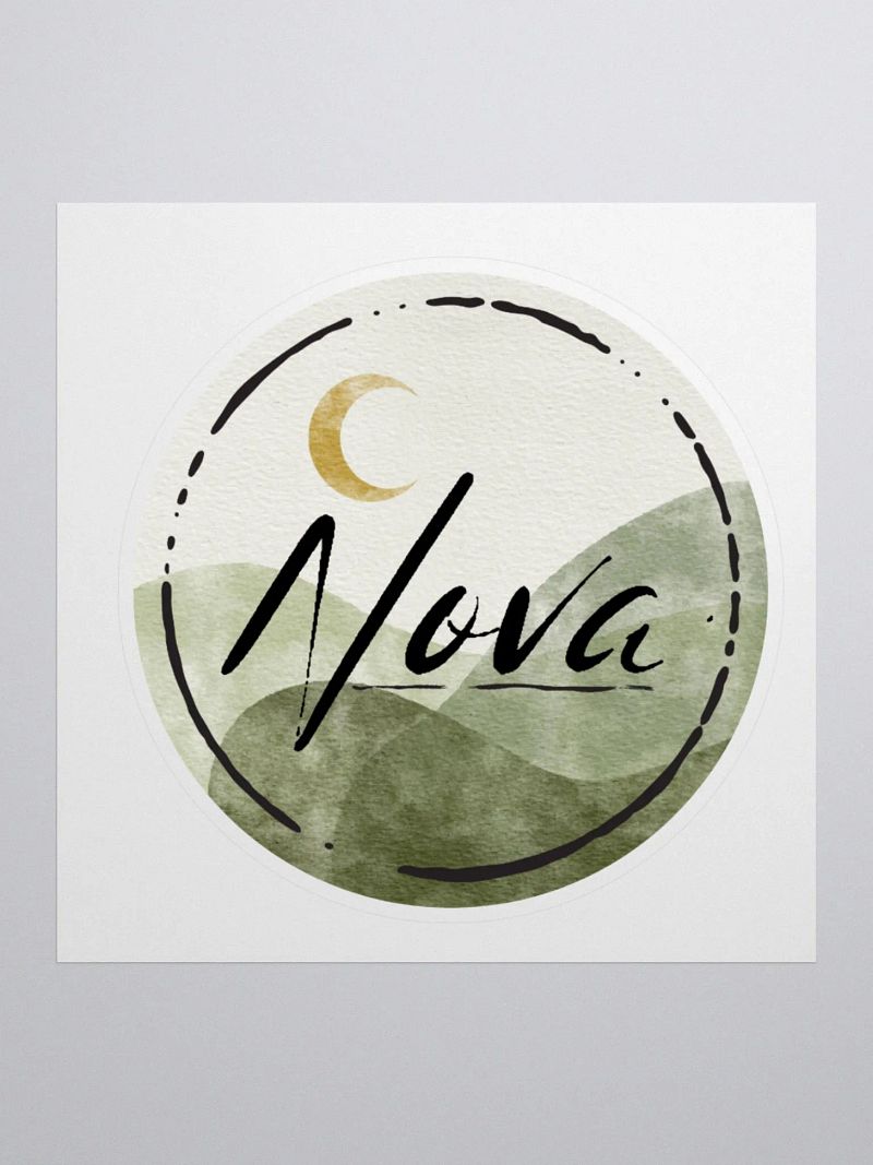 Nova Moon Sticker