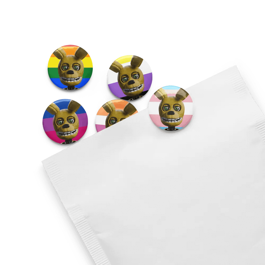 Springy Bright Pride Pins! (Set 1) product image (12)
