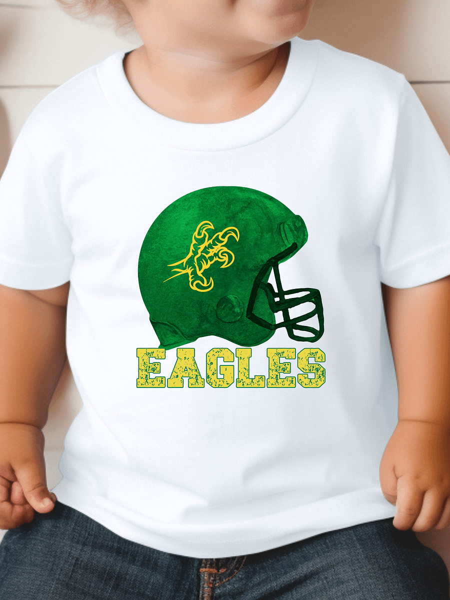 Toddler Boys Eagles Bulldogs Football T-Shirt (Homemade) product image (1)