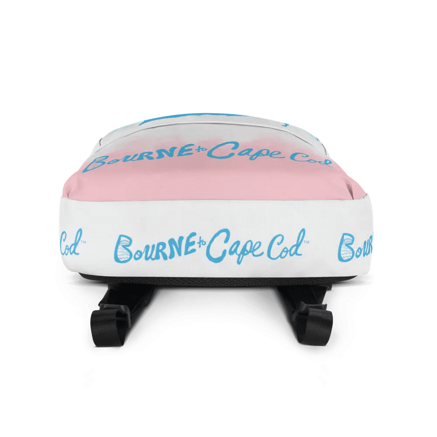 🌊 BOURNE to Backpack – Coastal Cool with BRN.2C.C.™ Vibes 🎒| Blue Logos | Patriotic Pastels product image (4)