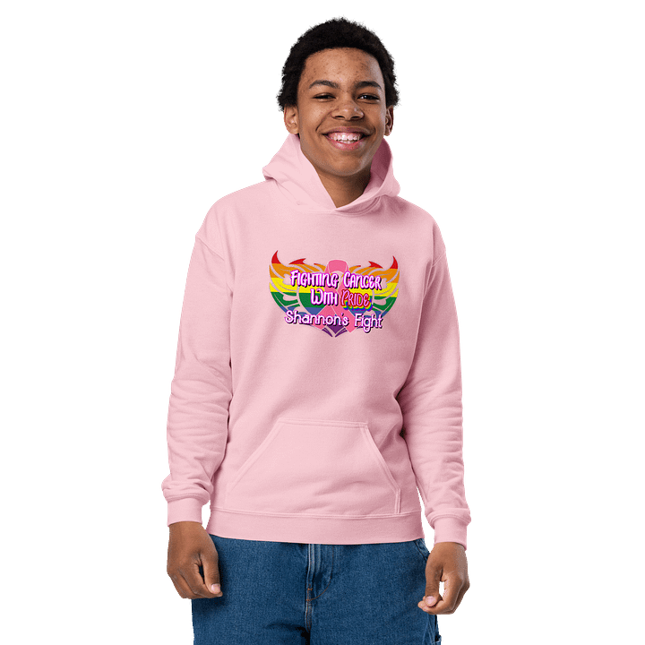 Fighting Cancer w/ Pride - Kids Hoodie product image (2)