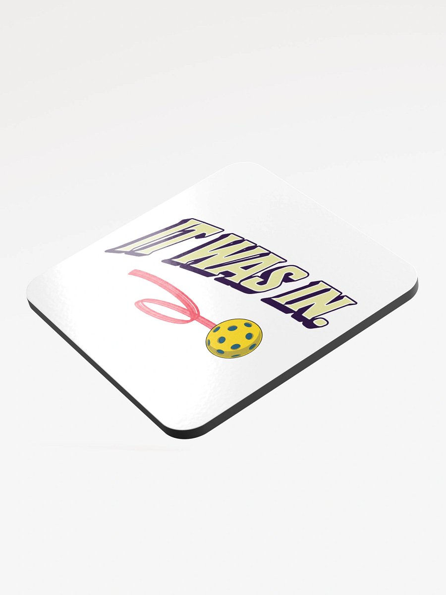 It Was In Pickleball Velocity Vibes Cork Coaster product image (4)