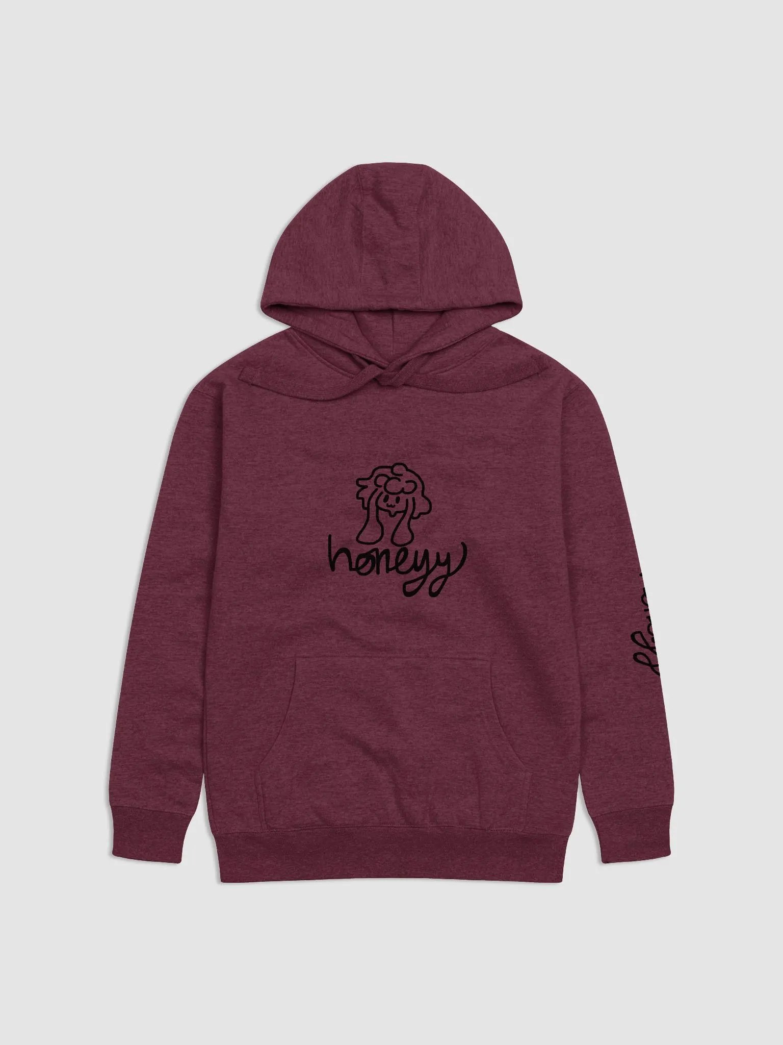 honeyy head + sleeve hoodie product image (1)
