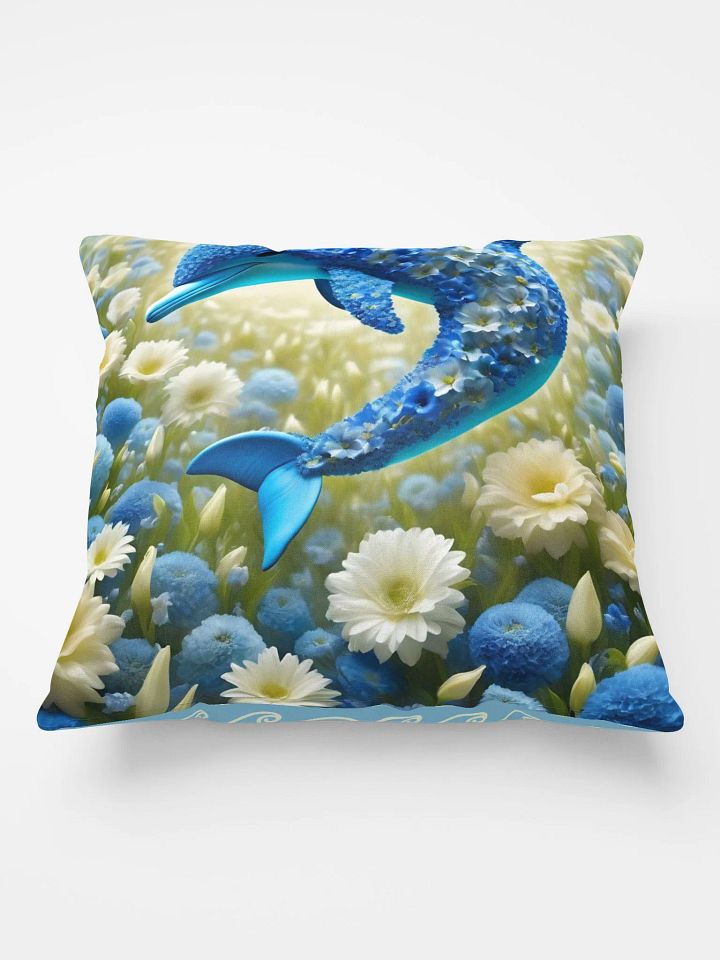 Flower Dolphin Pillow product image (2)