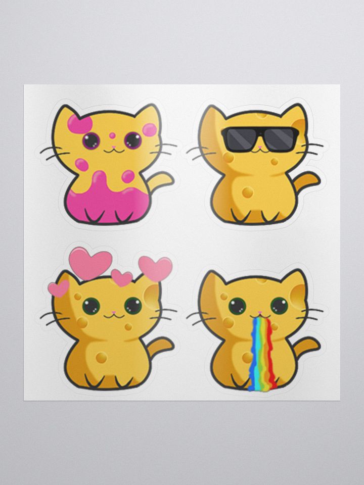 Käsekatzen Sticker V1 product image (1)