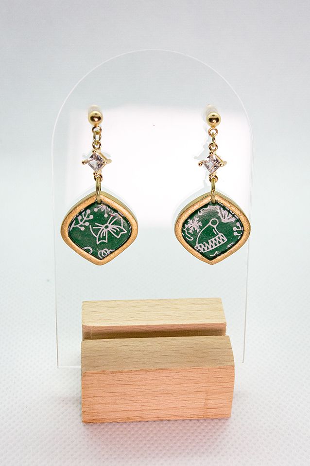 Green Ornament Dangles product image (2)