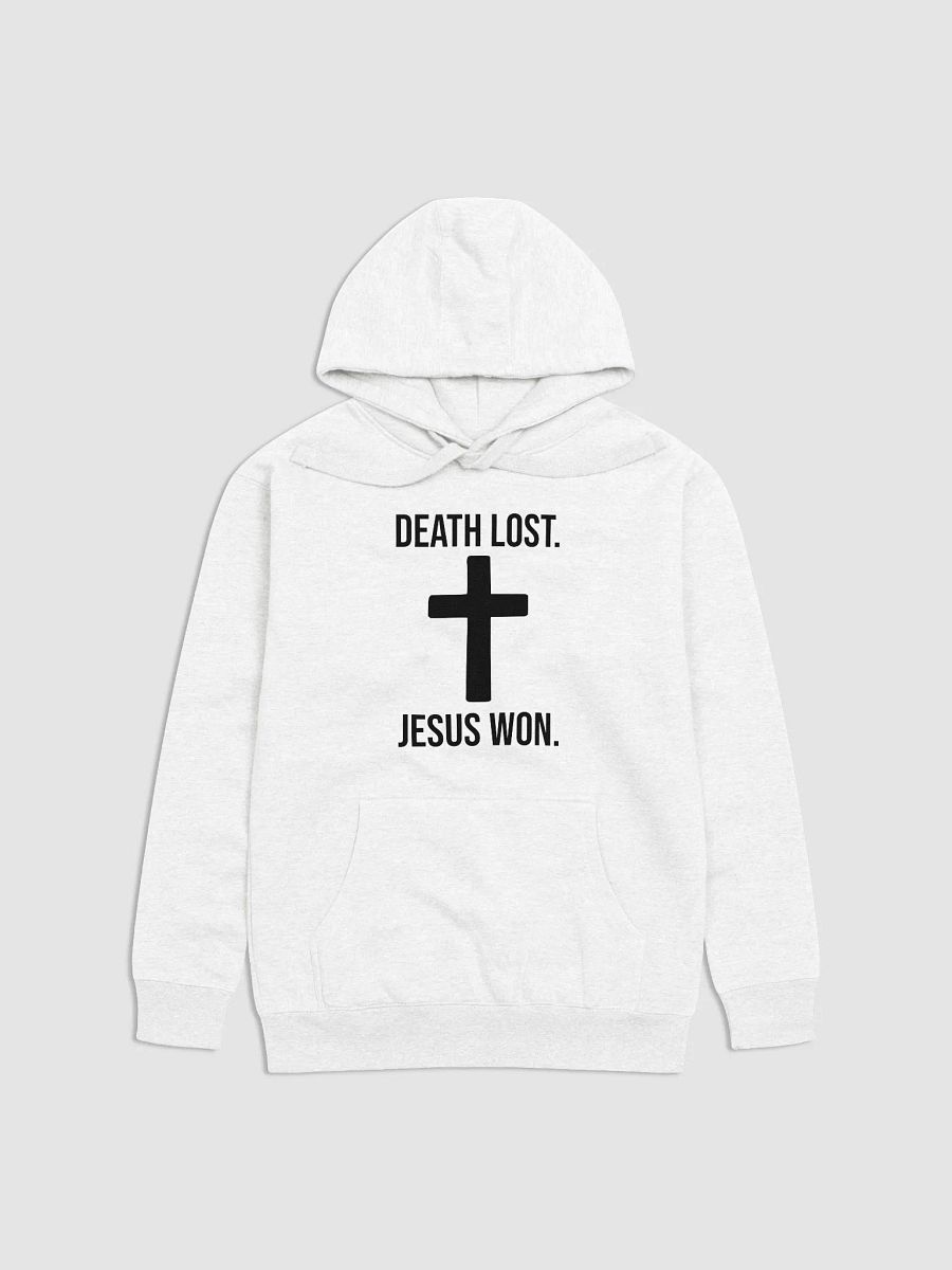 Death Lost, Jesus Won – Victory in Christ Hoodie product image (4)