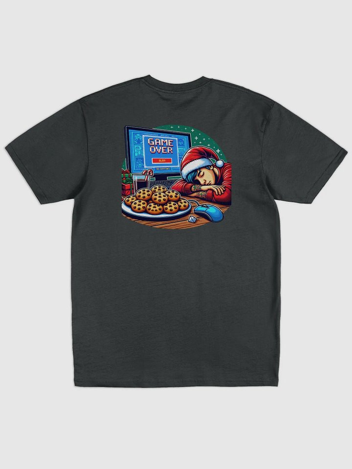 Gamer T-Shirt – Sleep Mode with Cookies & Game Over product image (32)