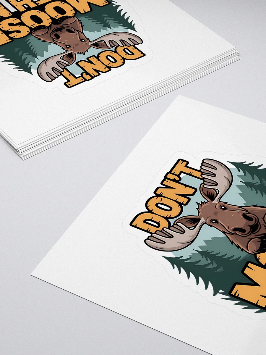 Majestic Moose Kiss Cut Stickers product image (4)