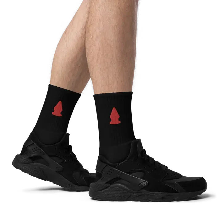 Red UFO · crew socks product image (1)