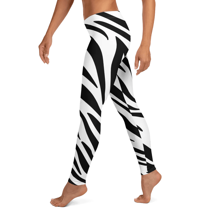 Seamless Zebra Print Leggings – Sleek, Stylish & Ultra-Comfortable product image (10)