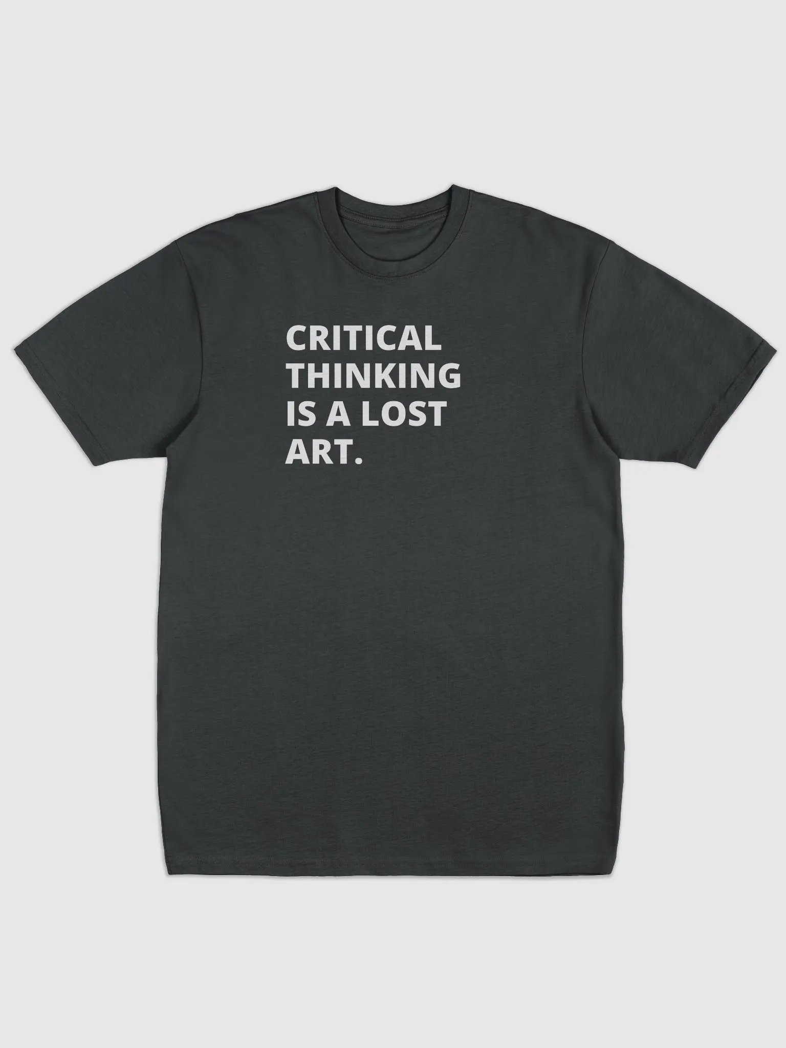Critical Thinking Tee. (Men) product image (6)