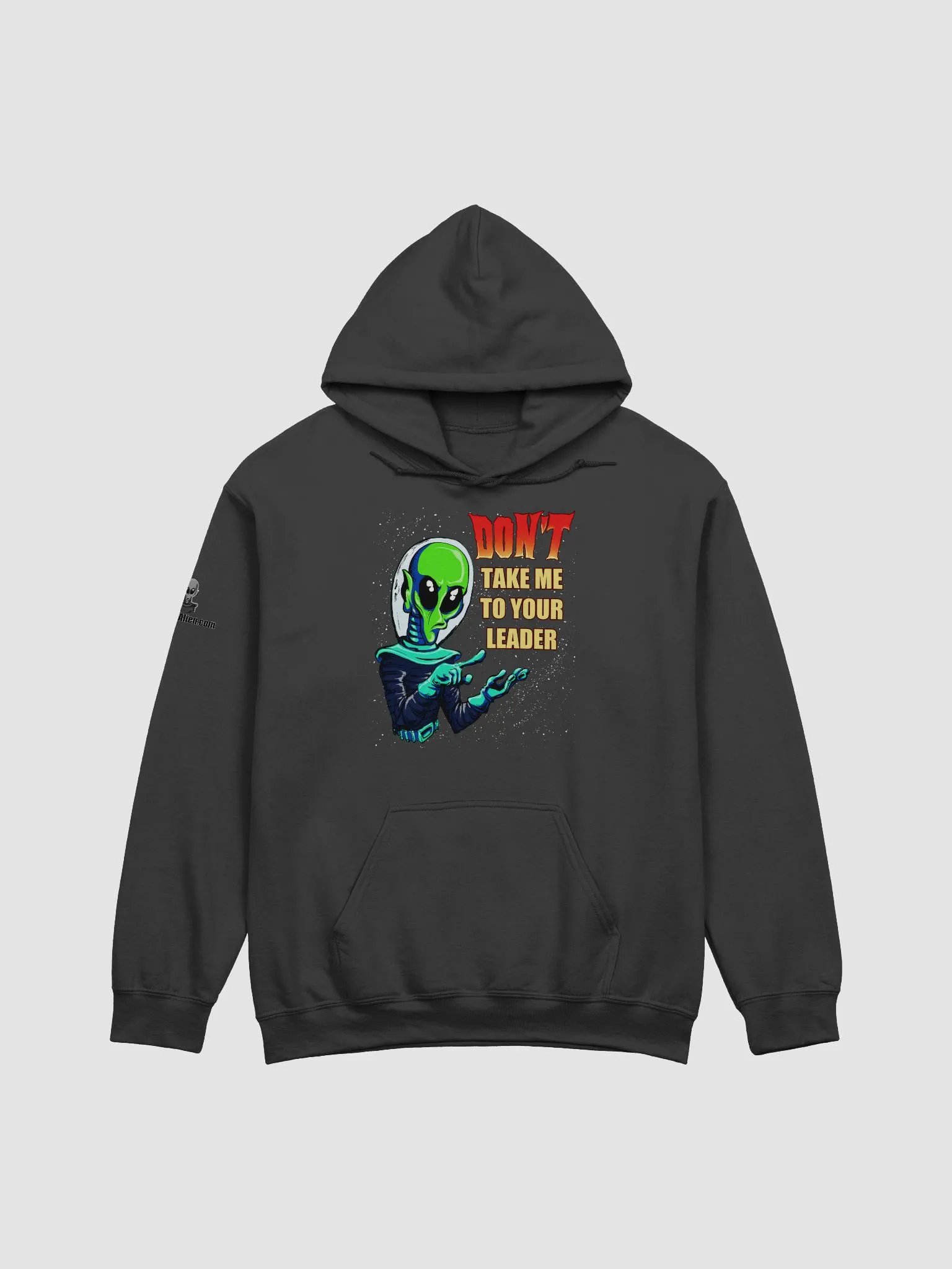 Don't Take Me To Your Leader - Hoodie product image (8)