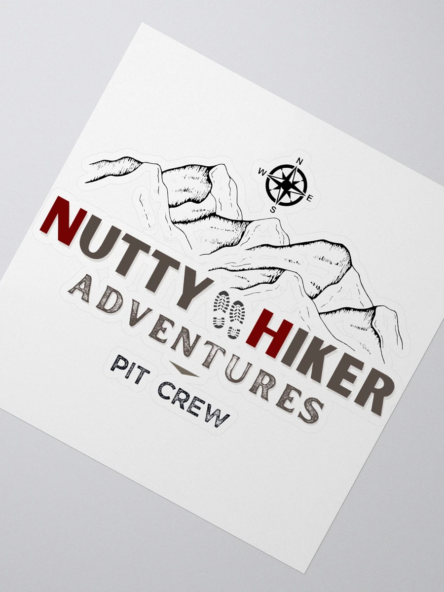 Nutty Hiker Pit Crew Sticker product image (4)