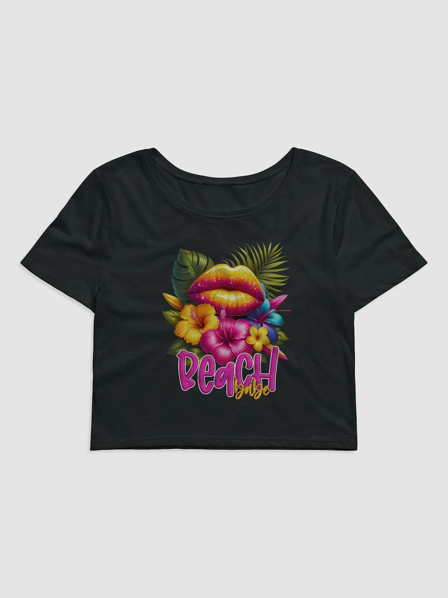 Hibiscus Kiss Bella Canvas Crop Tee product image (2)
