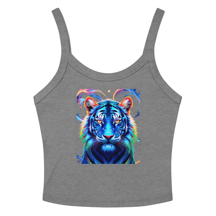 Neon Tiger Abstract Women's Tank Top Bella+Canvas (Women's) product image (13)