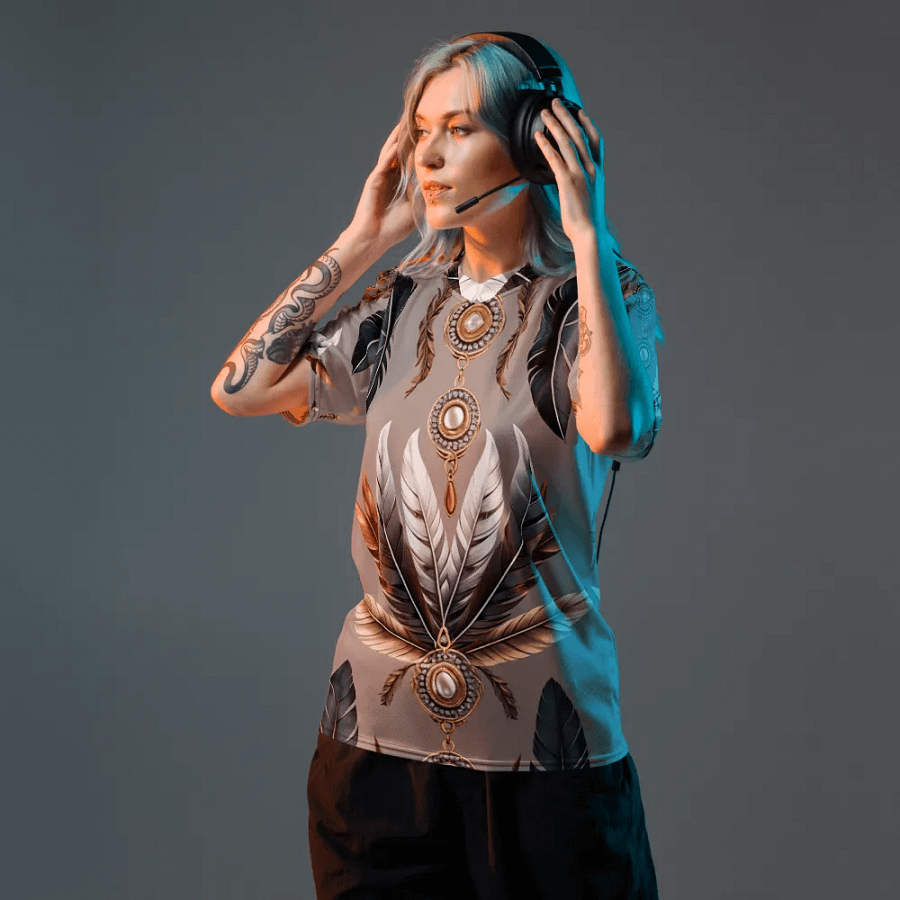 Tribal art t shirt product image (1)