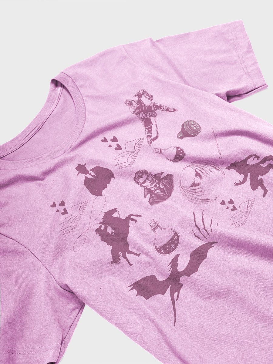 Romantically Inked Bookish Graphic Tee product image (3)