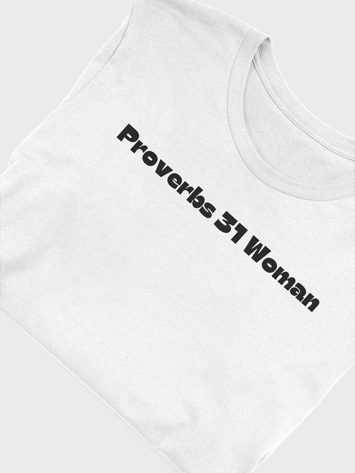 Proverbs 31 woman t-shirt product image (1)