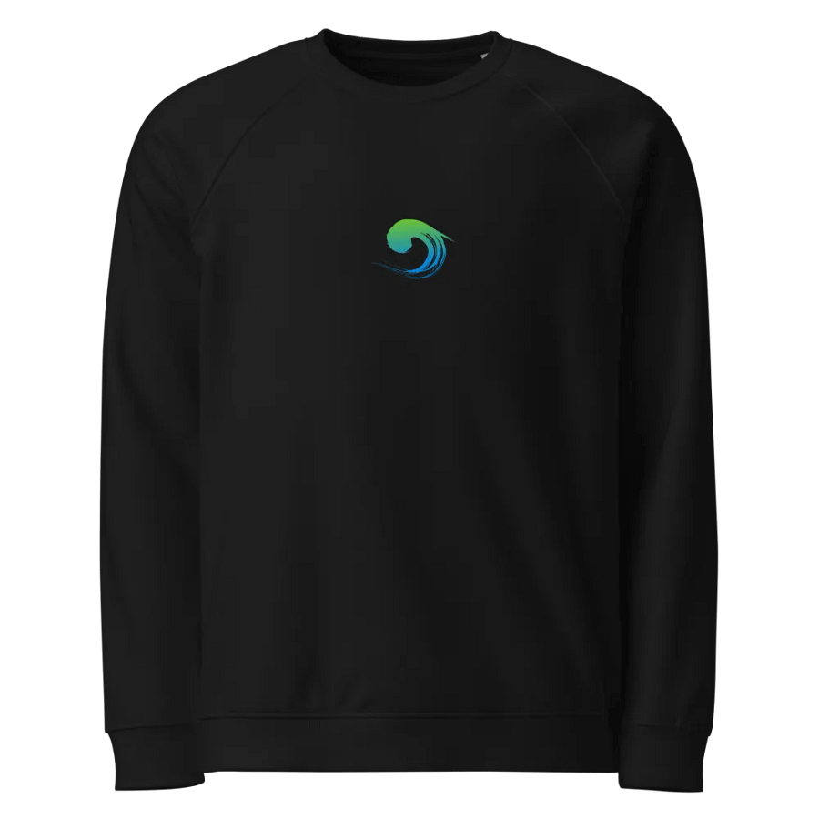 Eternal Wave Organic Raglan Sweatshirt product image (1)