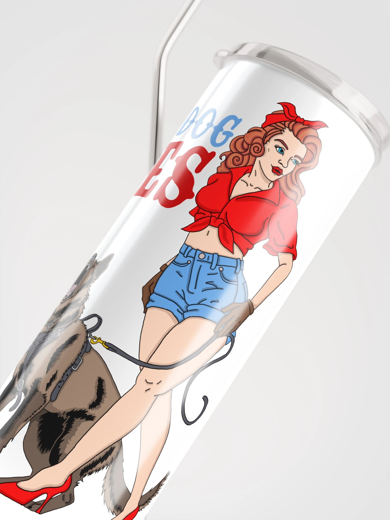 Yes My Dog Bites Stainless Tumbler product image (4)