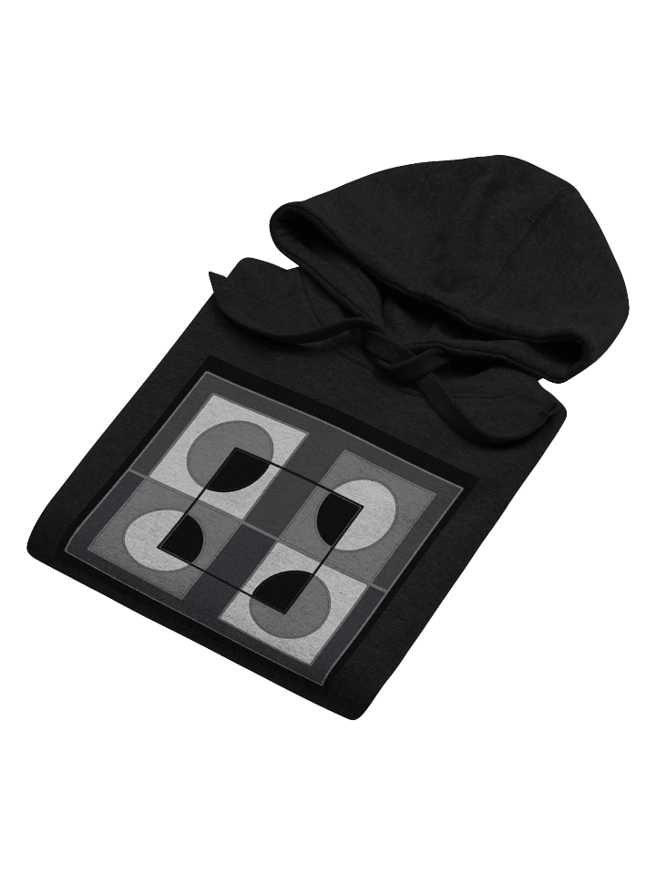 Geometric grey Harmony Premium Hoodie product image (2)