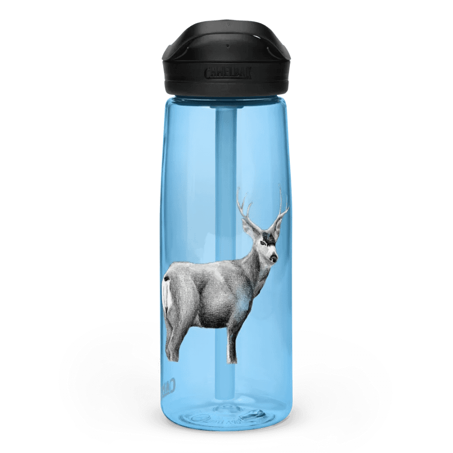 Deer Drawing Water Bottle Straw product image (60)