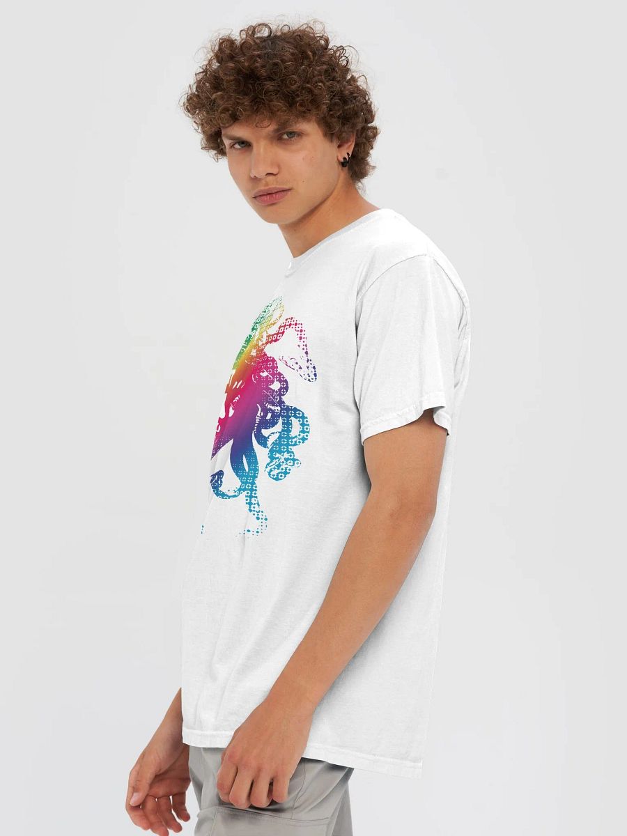 Rainbow Halftone Medusa on Bright product image (6)