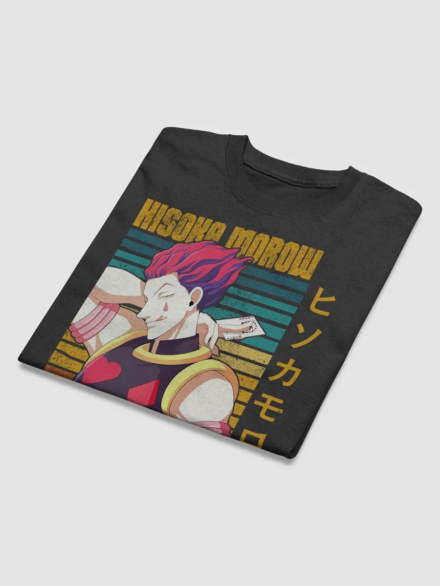 Hunter x Hunter Hisoka Morow Retro Style T-Shirt – Gildan Heavyweight product image (4)