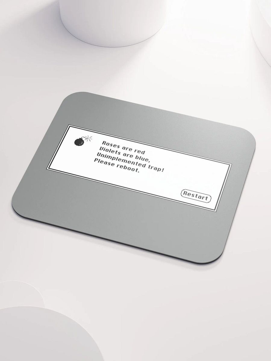 Unimplemented Trap Poem Mouse Pad product image (3)