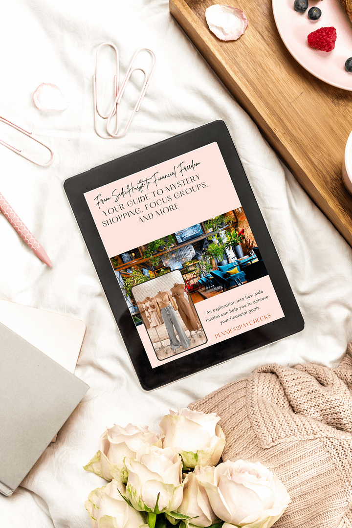 From Side Hustle to Financial Freedom: Your Guide to Mystery Shopping, Focus Groups, and More product image (1)